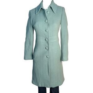 Marciano, Turquoise, Wool Coat Size XS